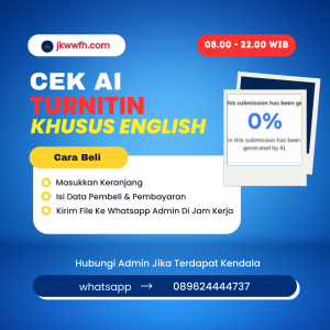 CEK AI TURNITIN (KHUSUS BAHASA INGGRIS)