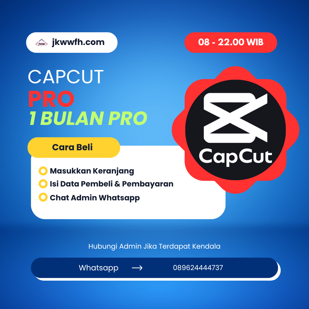CAPCUT PRO 1 BULAN SHARING