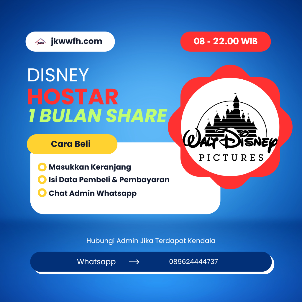 DISNEY HOSTAR 1 BULAN SHARING