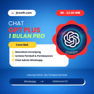 Chat GPT Plus Sharing 1 Bulan