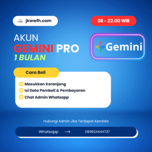 GEMINI PRO SHARING 1 BULAN